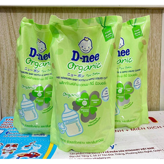 Nước rữa bình sữa D-Nee Organic Thái Lan