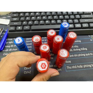 Khắc con dấu sticker logo tích điểm (101-120) hoả tốc
