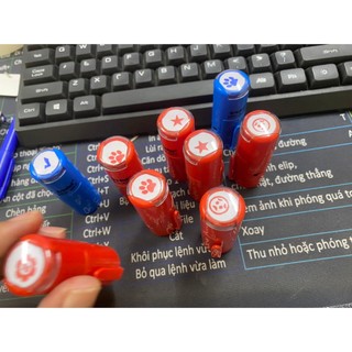 Khắc con dấu sticker logo tích điểm (101-120) hoả tốc