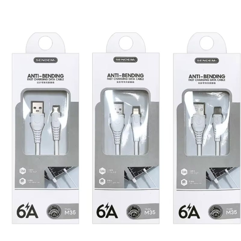 Cáp sạc nhanh micro usb 6A