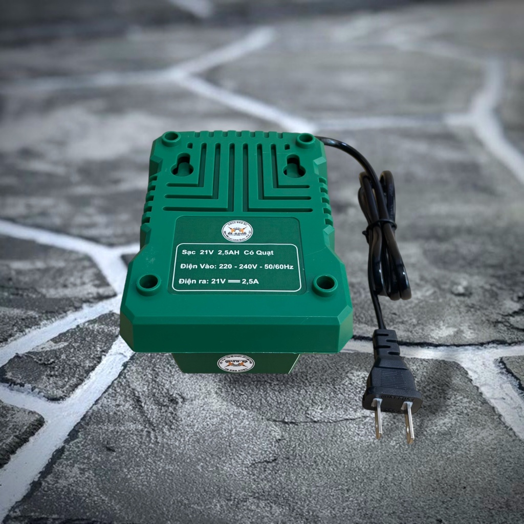 Sạc nhanh Vinata 21V 2.5A có quạt