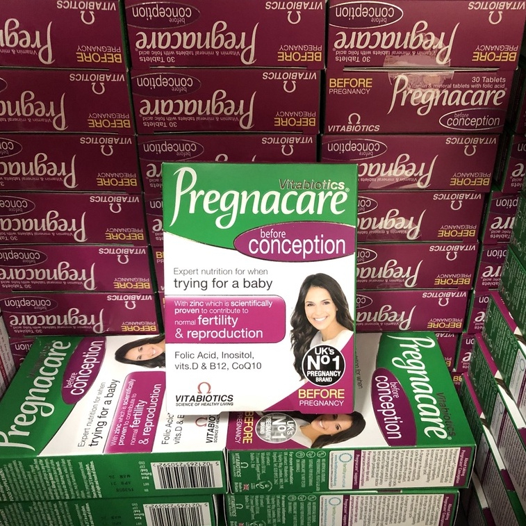 Bổ Trứng Pregnacare Conception - Cải Thiện Chất Lượng Trứng Và Nội Tiết Cho Mẹ Chuẩn Bị Mang Thai - 30 viên