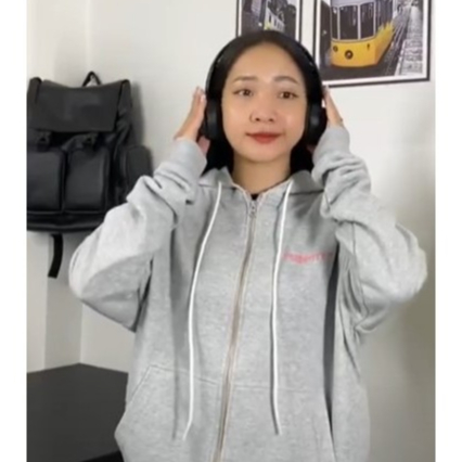 Hoodie zip basic localbrand PUBERTY BASIC HOODIE ZIP