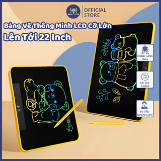 Bảng Vẽ Điện Tử LCD Hulo Toys Cỡ Siêu Lớn 22Inch, Bảng Viết Tự Xóa Đa Sắc, Đồ Chơi Trẻ Em
