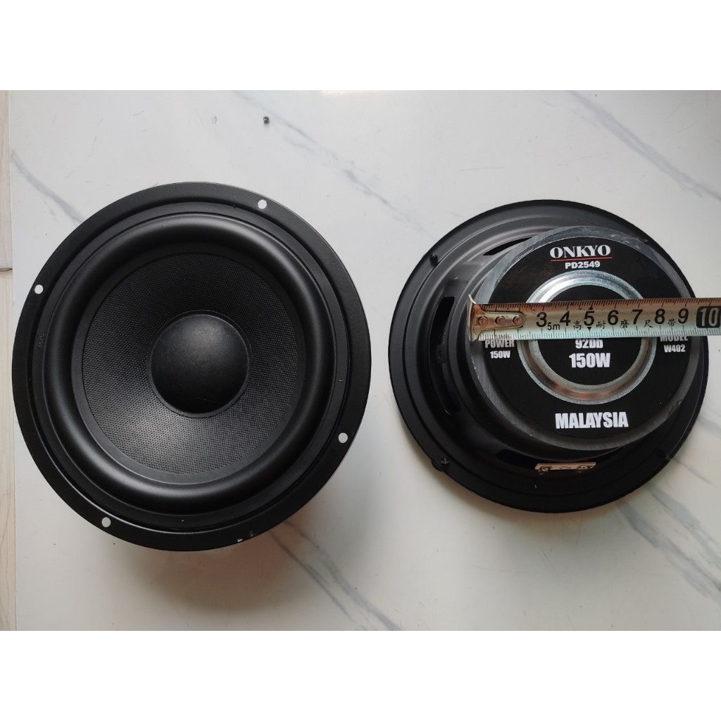 Loa rời bass 16 ONKYO HÀNG NHẬP từ 100 coil 25 gân vải - GIÁ 1 LOA