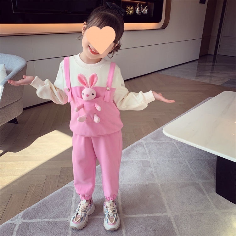 Bộ Dài Tay Bé Gái MyaKids, Bộ Thu Đông Bé Gái Chất Vải Nỉ Da Cá Cotton Dày Vừa Ấm Áp