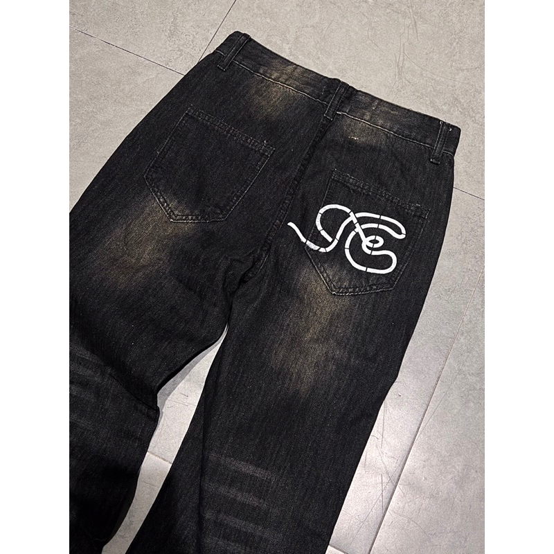 QUẦN JEANS BLACK&BROWN COWBOY PAINT