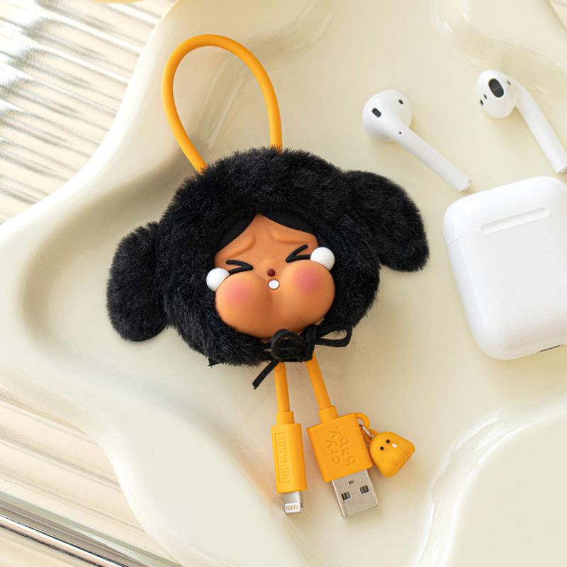 Phụ kiện Dây sạc Iphone Nhân vật CRYBABY Encounter Yourself