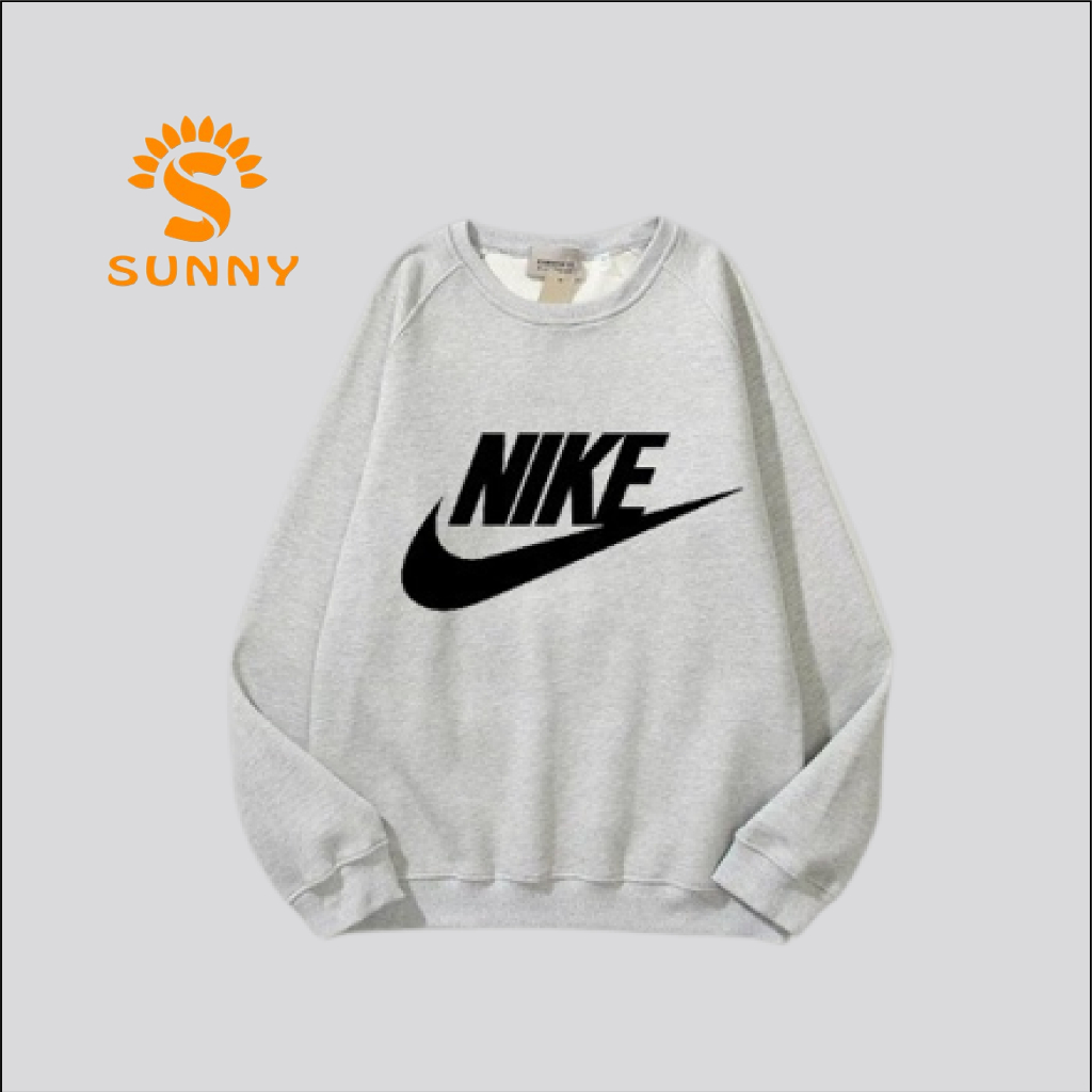 Áo khoác sweater chất nỉ in NIKE hàng cao cấp Hàn Quốc đôi nam nữ SUNNY0611
