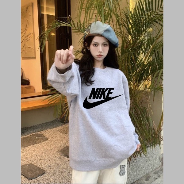 Áo khoác sweater chất nỉ in NIKE hàng cao cấp Hàn Quốc đôi nam nữ SUNNY0611