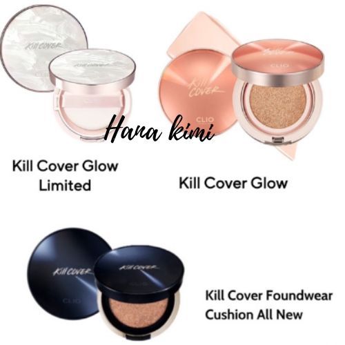 Phấn nước cushion clio kill cover founwear cushion xp ( kèm lõi)