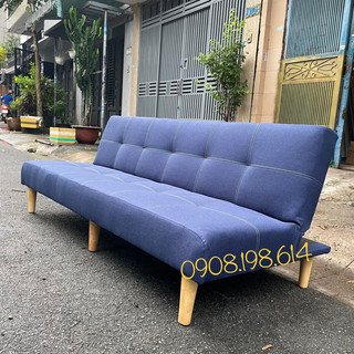Giường đa năng kiêm ghế sofa 1m8 có 6 chân gỗ tự nhiên cứng cáp - giường ngủ gấp gọn thành ghế sofa đa năng