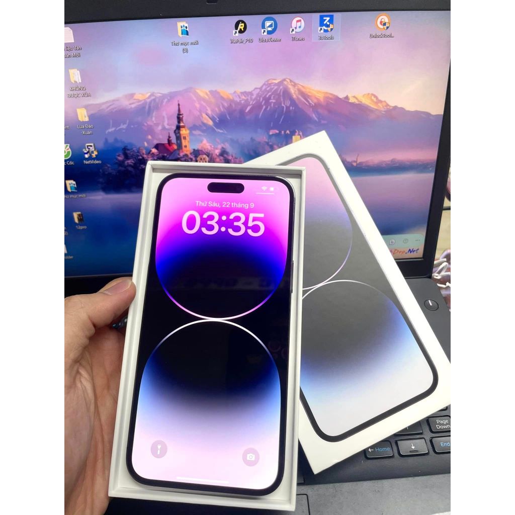 Iph 14 prm + 256gb & bản quốc tế mỹ & deal hời tháng 11 & bảo hành 12 tháng - lỗi 1 đổi 1 trong 7 ngày