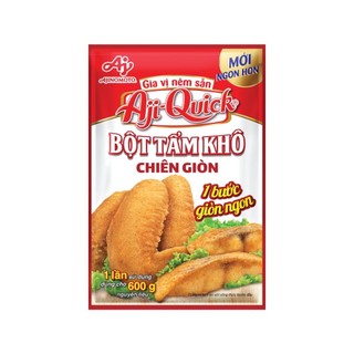 ￼bột tẩm khô chiên giòn aji-quick 42gam
