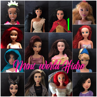 Búp bê công chúa Disney Royal Deluxe Dolls khớp chân tay, hậu duệ nhân vật hoạt hình. Mã S10