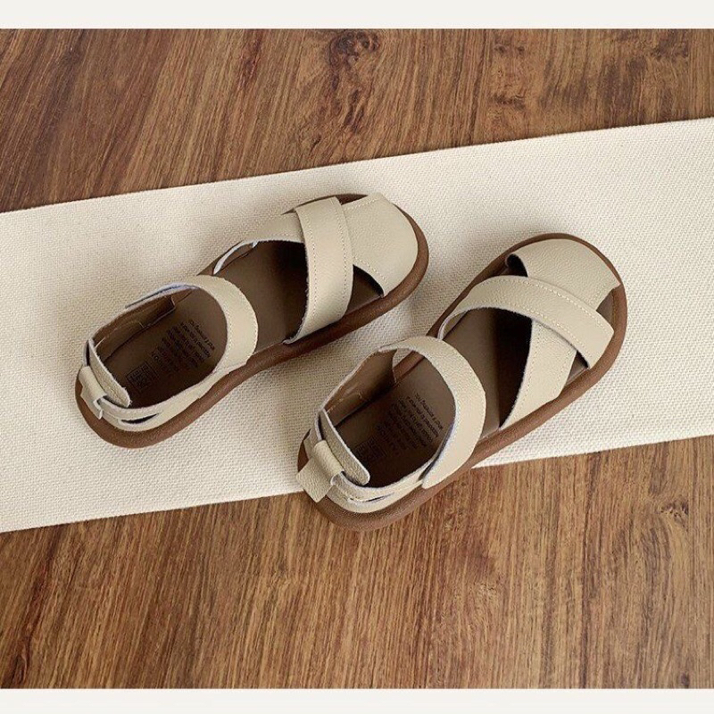 DÉP SANDAL BÍT MŨI 3 MÀU -Fullsize