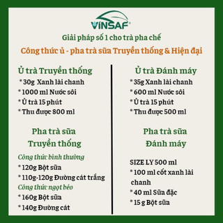 TRÀ XANH LÀI VINSAF 1kg