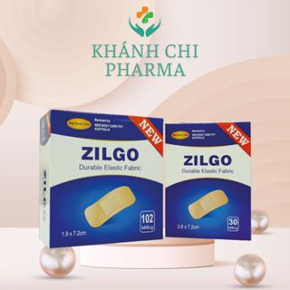  Băng dán cá nhân Zilgo hộp 102 miếng. Băng dính y tế băng gâu dán vết thương băng keo 