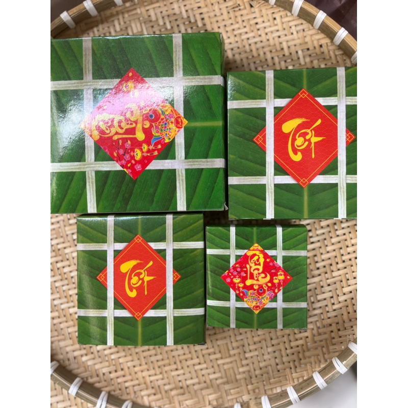 Mô hình bánh chưng bánh / bánh tét  / dưa hấu giả trang trí Tết