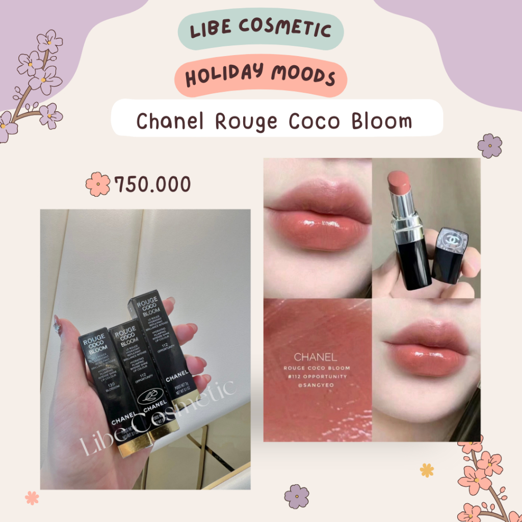 Rouge Bloom màu 112 130 có sẵn 🌸🌸🌸 Libe Cosmetic