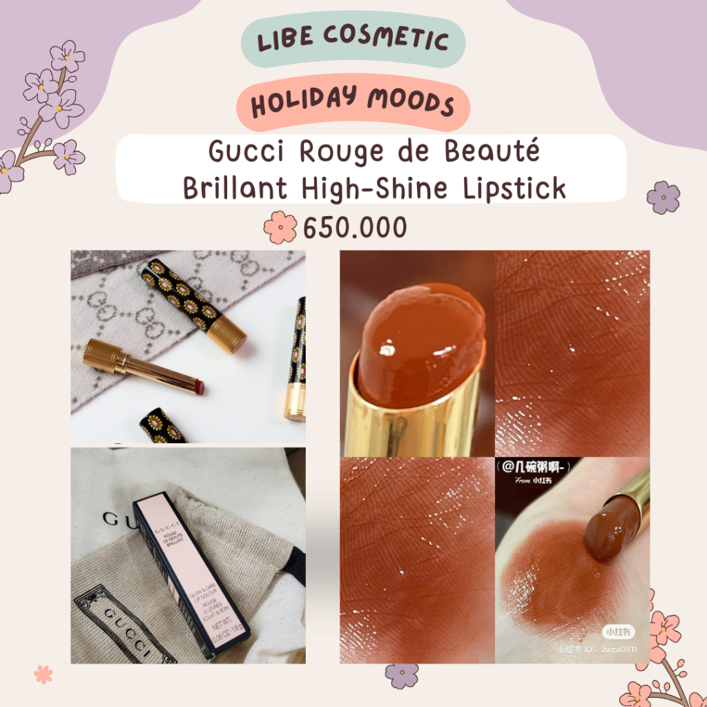 🌷Libecosmetic🍁HOT🍁 Gucci Briliant Dark Orange Jucie màu cam choáy 308