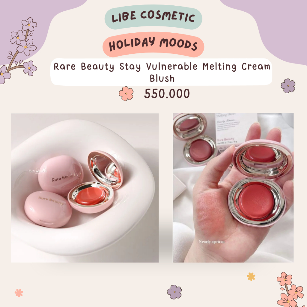 Phấn má hồng Rare Beauty màu nearly apricot 🍑