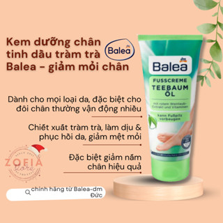 Kem dưỡng da chân Balea Đức chiết xuất tinh dầu tràm trà 100ml