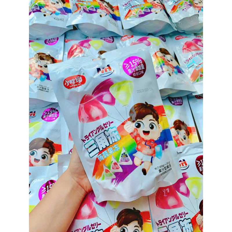 THẠCH TRÁI CÂY TAM GIÁC 300G