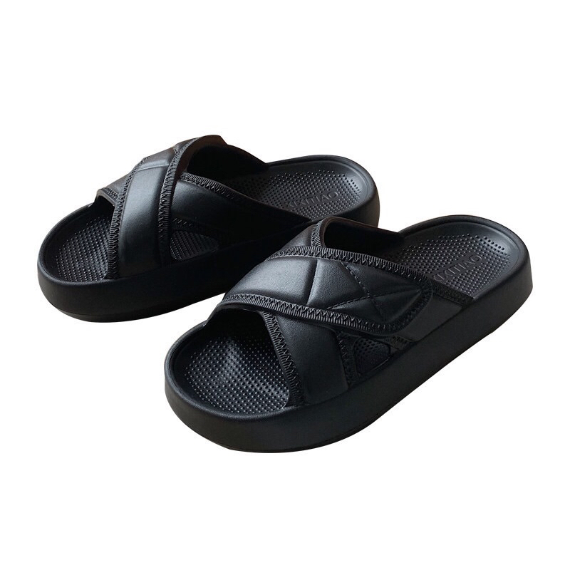 Dép 2 quai sandal cao su đúc nguyên khối