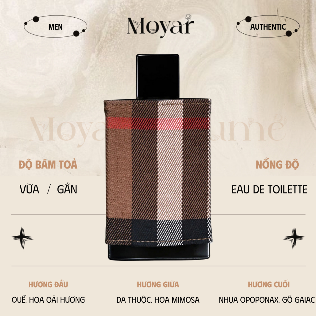 10ml Burberry London for Men | Nước hoa nam