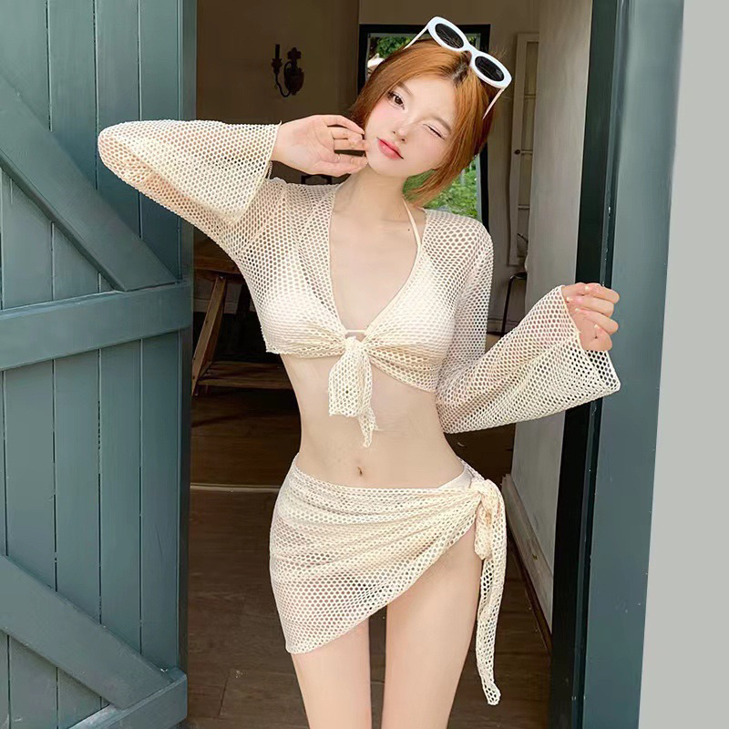 Bikini Đồ Bơi Nữ 4 Mảnh Qccc Có Size