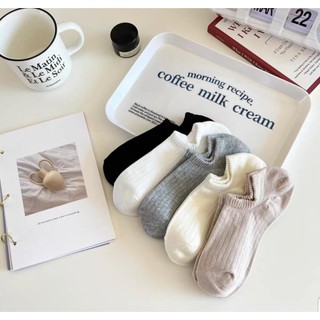 Tất lười nam nữ, tất cổ ngắn unisex tất ngắn cổ nữ tất ngắn cổ nam vớ basic cổ ngắn Horizon