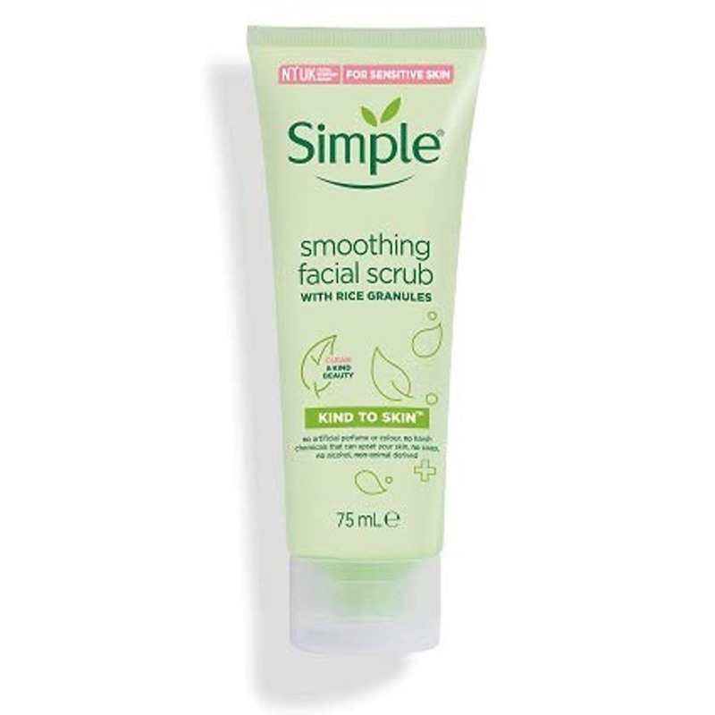 Tẩy da chết Simple Kind to Skin Smoothing Facial Scrub 75ml