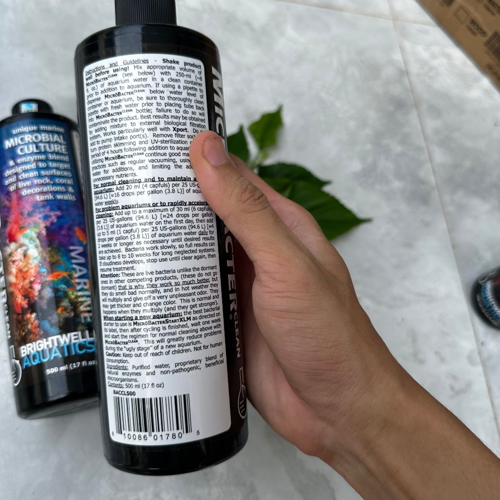 Vi sinh cao cấp bể mặn & ngọt MicroBacter Clean