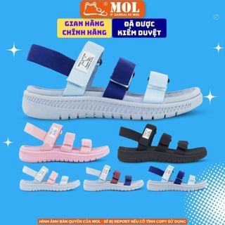 Sandal MOL Zenstep nam nữ unisex MS4XD 3 quai ngang