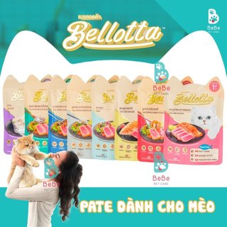 Pate bellotta từ thịt tươi dinh dưỡng cho mèo mọi lứa tuổi