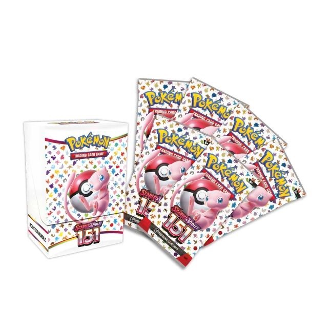 Hộp 6 gói thẻ bài Pokemon TCG: Scarlet&Violet 151-Booster Bundle