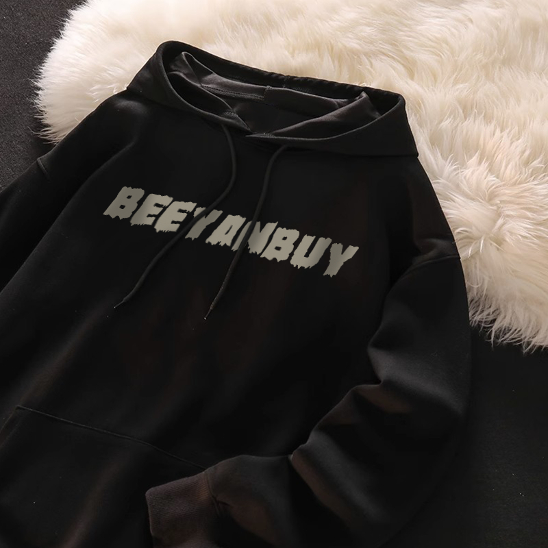 Áo khoác nỉ có mũ Đen nữ thời trang CLOT Hoodie unisex Y0523 bigsize vintage ngầu in hinh