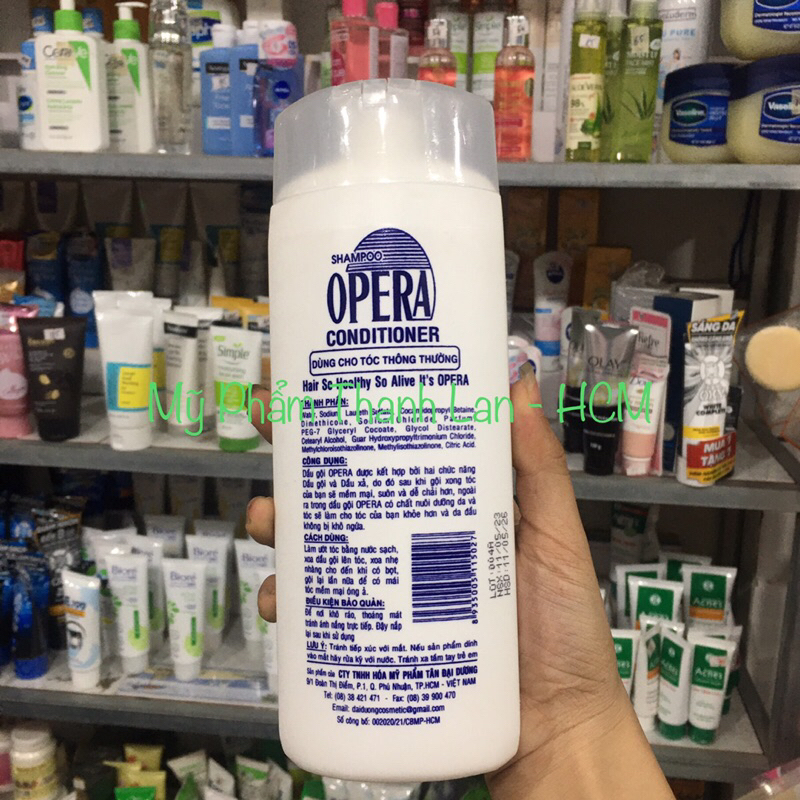 Dầu Gội xả 2in1 OPERA  500ml