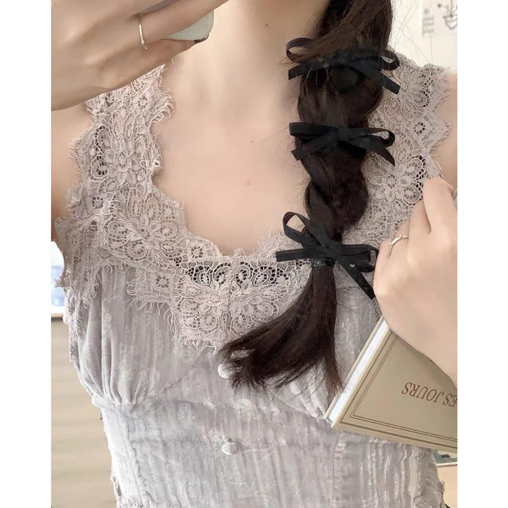 Kẹp nơ ribbon nhỏ