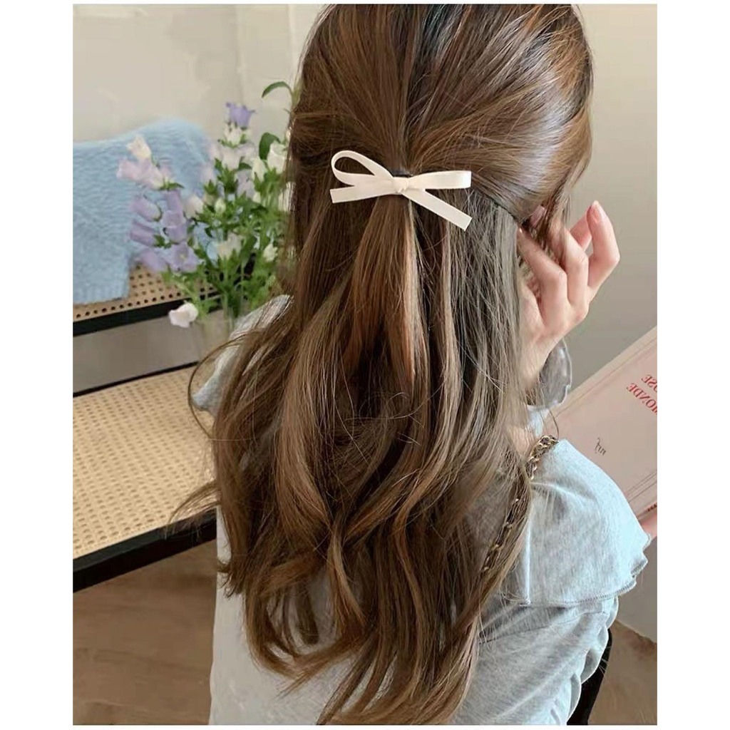 Kẹp nơ ribbon nhỏ