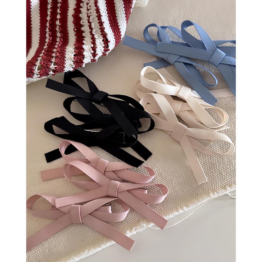 Kẹp nơ ribbon nhỏ