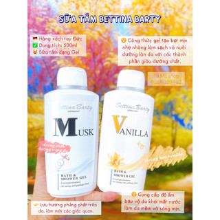 Sữa tắm Bettina Barty 500ml