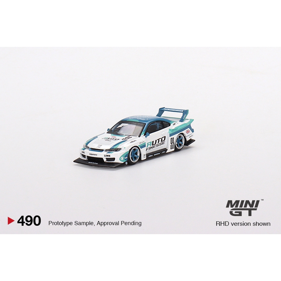 ducstore.vn Xe mô hình MiniGT #490 - Nissan LB-Super Silhouette S15 SILVIA Auto Finesse