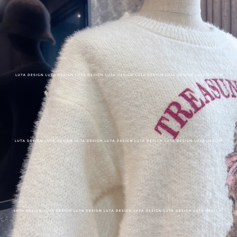 Áo Len Thỏ Hồng QCCC