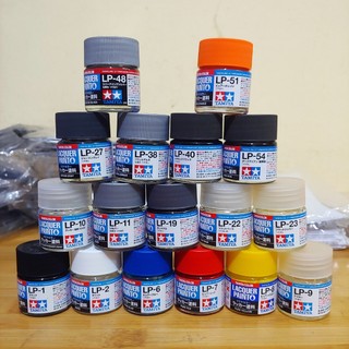 Sơn mô hình tamiya lacquer paint gồm 20 màu từ lp-41 ~ lp-60