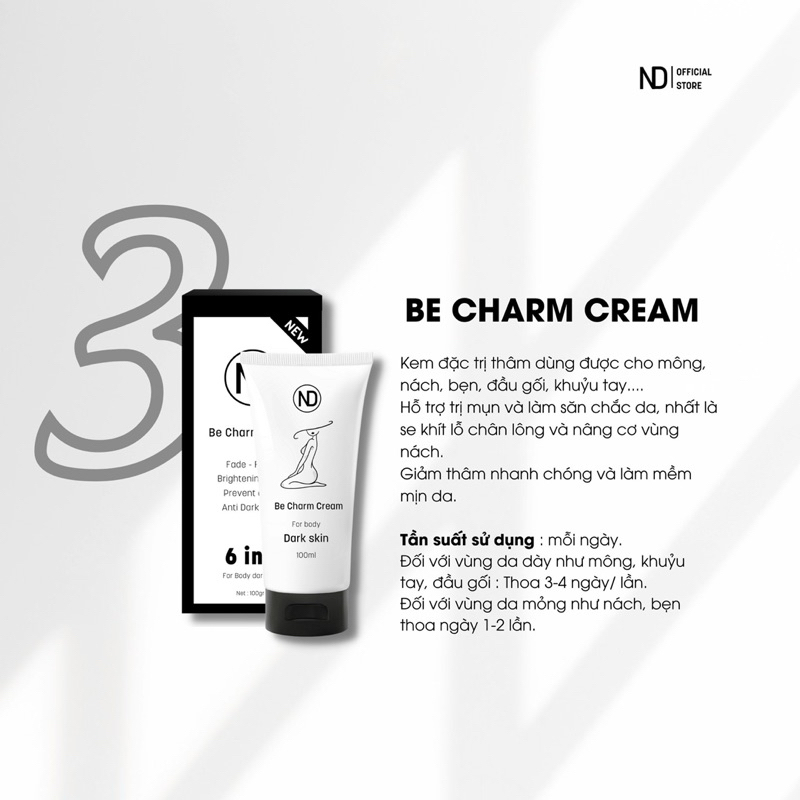 KEM XOÁ THÂM BECHARM ND