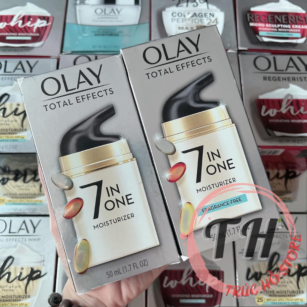 USA - Kem dưỡng da Olay Total Effects 7 in 1 Moisturizer 8 (Hàng Mỹ)