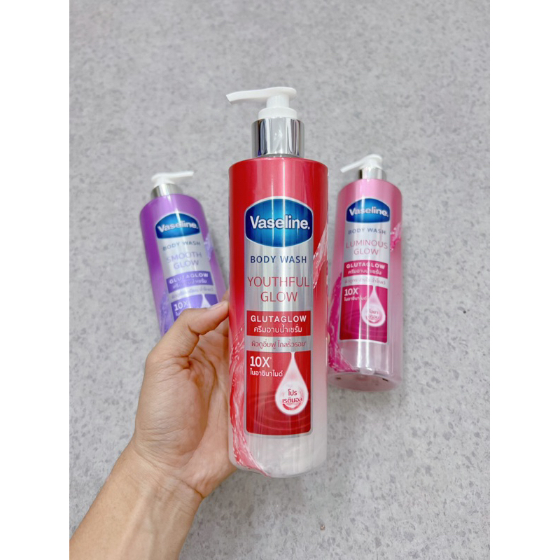 Sữa Tắm Dưỡng Trắng Vaseline 10x Thái Lan 425ml