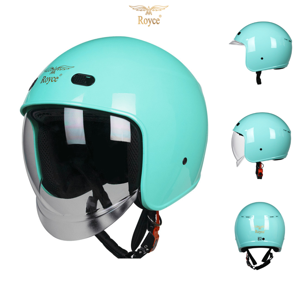 Mũ bảo hiểm trùm đầu - Kính âm cao cấp - Royal - Royce XH26 - Hàng chính hãng - Bảo  hành 12 tháng